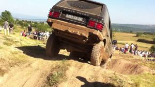 Range Rover p38 v8 46 offroad Landrauvergne [upl. by Rosenthal810]