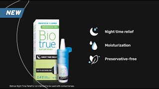 Biotrue Night Time Eye Gel Drops [upl. by Syla64]