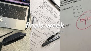 finals week vlog 📓🖊 lots of studying thanksgiving break unboxing [upl. by Annaej]