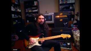 Suhr Badger  Scumback M75 Comfortably Numb solo by Riccardo Bacchi [upl. by Greenberg]