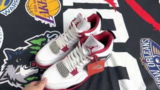 Pandabuy Haul  Air Jordan 4 Retro Fire Red [upl. by Saimon]