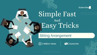 Sitting Arrangement Trick  NTPC Sitting Arrangement  BSSC  SSC GD  RPF SI  SSC With Ravi [upl. by Akcemat664]