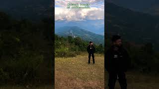 View of baneshwar mandir from view point baneshwar danda music sankhuwasabha [upl. by Ryder]