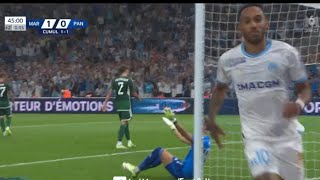 PierreEmerick Aubameyang Goal  Marseille 20 Panathinaikos  15823 HD [upl. by Brest820]