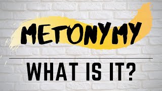 Metonymy Explained [upl. by Rhoades781]