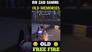 Bon Zaid Gaming old live stream memories 🥺 shorts oldfreefire [upl. by Epoh]