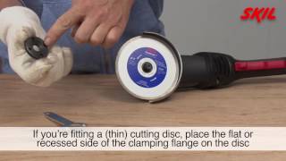 How to change the disc on an angle grinder [upl. by Rothwell]