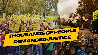 THOUSANDS OF PEOPLE DEMANDED JUSTICE [upl. by Lonny]