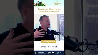 Sustainable Goals for an Endowment Fund shorts podcast [upl. by Fontana]