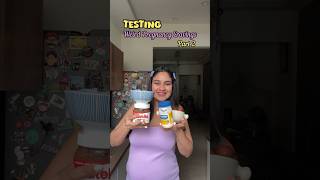 Testing weird pregnancy cravings 🤰 [upl. by Nerahs]