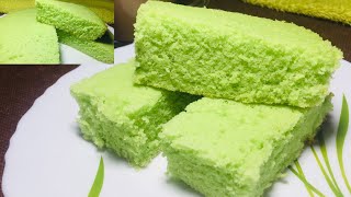 Pista Sponge Cake  Easy Sponge Cake Recipe  Sponge Cake In Pressure Cooker  Ajfam Recipes [upl. by Adeehsar]