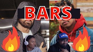 BARS Cordae and Eminem Collab Parables REMIX Reaction [upl. by Nivlem]