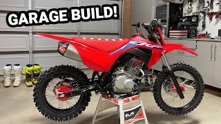 BUILDING THE FASTEST 2022 CRF 125F [upl. by Wallie]