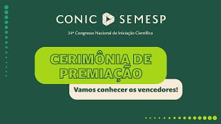 Cerimônia de Premiação  24º CONICSEMESP [upl. by Nickelsen]