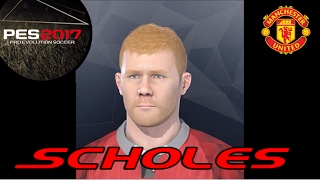 Paul Scholes  PES 2017  PS4 [upl. by Estele904]