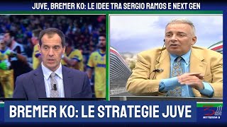 MERCATO JUVE BREMER KO LE POSSIBILI SOLUZIONI TRA SERGIO RAMOS E NEXT GEN [upl. by Krigsman757]