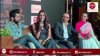 Parey Hut Love  Dubai Promotions  Zara Noor amp Maya Ali  Sheheryar [upl. by Jalbert]