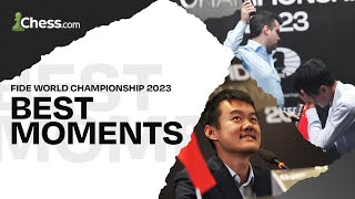 The Best Moments From The FIDE World Championship [upl. by Gervais498]