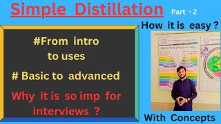 Simple Distillation ConstructionWorkingUses [upl. by Leasi]