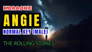 The Rolling Stones  Angie Karaoke Normal Key Male [upl. by Lenore]