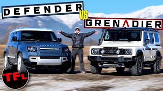 Should Land Rover Defender Be Worried by the Ineos Grenadier I Drive Both BacktoBack [upl. by Cannice]