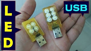 Make a Mini USB LED Torch light [upl. by Coniah952]