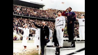 Olympics In Berlin 1936 full color British pathe [upl. by Bohs]