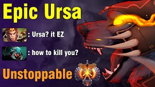 Unstoppable Ursa DOMINATES the Safe Lane with 20 Kills [upl. by Tod]