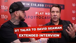 WHAT DOES DAVID SEAMAN MAKE OF ARSENALS AGM MEETING  EXTENDED INTERVIEW [upl. by Sackville108]