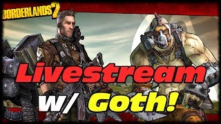 Borderlands 2 MAKxton amp Hellborn Krieg Physxsplosion Xmas Livestream w MorninAfterKill amp Gothalion [upl. by Ahsinna]