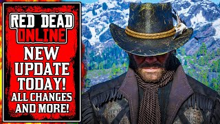 The NEW Red Dead Online UPDATE Today RDR2 [upl. by Quirk858]