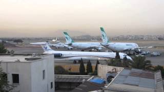 Morning at Tehran Mehrabad Airport [upl. by Ahselak]