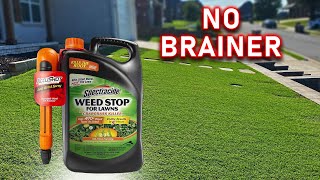 This Is The Best Weed Killer For Lawns  Spectracide Weed Stop For Lawns Plus Crabgrass Killer [upl. by Nylidam598]