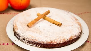 Bizcocho de naranja sin huevo MUY ESPONJOSO ORANGE SPONGE CAKE recipe [upl. by Anett629]