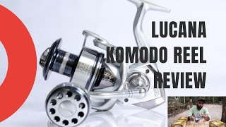 LUCANA KOMODO 5000 FISHING REEL UNBOXING TACKLON FISHING MALAYALAM REVIEW [upl. by Binnings]