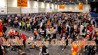 MCM Comic Con London Aerial Footage [upl. by Furmark495]