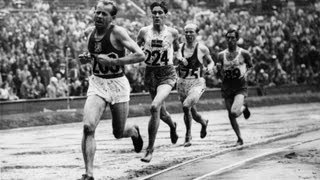 A Breathtaking finish between Emil Zátopek and Gaston Reiff in the 5000m  London 1948 Olympics [upl. by Alessandro]