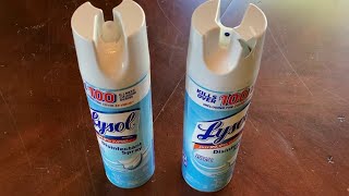 Lysol Disinfectant Spray [upl. by Otrebile]