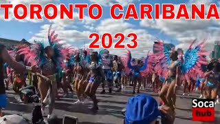 The Toronto Caribbean Carnival Crosses The Stage With Vibrant Colors And Soca Music in Amazing 4K [upl. by Maitund]