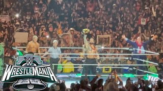 Roman Reigns vs Cody Rhodes WWE Universal Championship FULL MATCH  Wrestlemania 40 Night 2 [upl. by Diarmid]