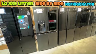 LG 889 Liters Side by Side French Door Refrigerator GRX31FMQHL Matte Black [upl. by Neidhardt225]