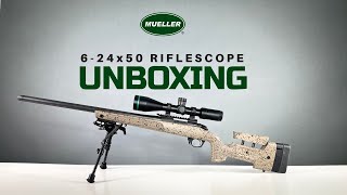 624x50 Scope by Mueller Optics [upl. by Dnesnwot713]