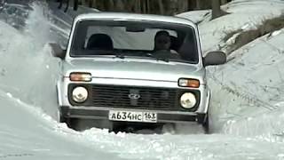 Зимний тестдрайв Нива LADA 4x4 M NIVA ВАЗ21214 winter testdrive [upl. by Enilkcaj]