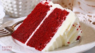 BEST Red Velvet Cake Very Soft Moist amp EASY [upl. by Yregram17]