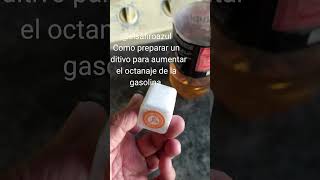 Cómo preparar un elevador de Octanaje para la gasolina con 4 pastillas de alcanfor [upl. by Gage]