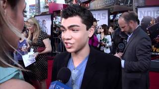 Adam Irigoyen Talks Shake It Up at Real Steel Premiere [upl. by Ralip980]