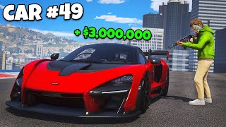 I Stole 50 Cars in GTA 5 RP [upl. by Noelle]