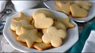 Galletas de MANTEQUILLA 🌟 Muy Fáciles [upl. by Annonyw]