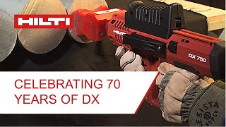 Hilti is celebrating 70 years of Direct Fastening [upl. by Ikiv]