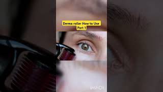 Derma Roller How to Use Part 1pharmacist dermaroller pharmacy skincare [upl. by Colleen]